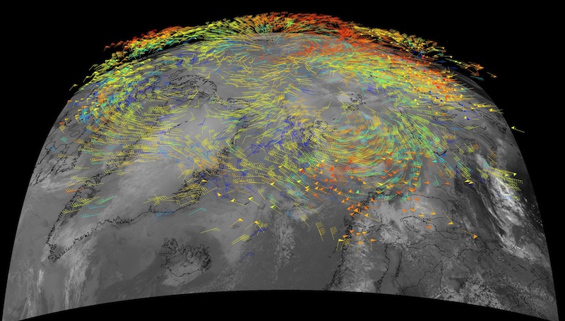 MODIS Polar Winds